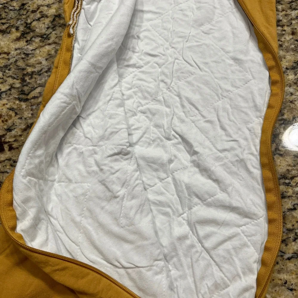 Kyte Baby Bamboo Sleep Bag Marigold Yellow 1.0 TOG Size Small Wearable Blanket